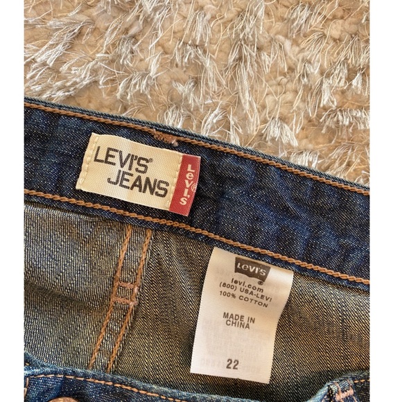 NWT Levi’s Cropped Wide Leg Jeans Size 22 - Picture 3 of 3